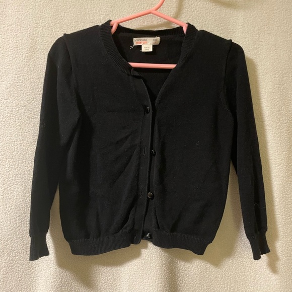 Kid’s Crewcuts Black Cardigan - Picture 1 of 2